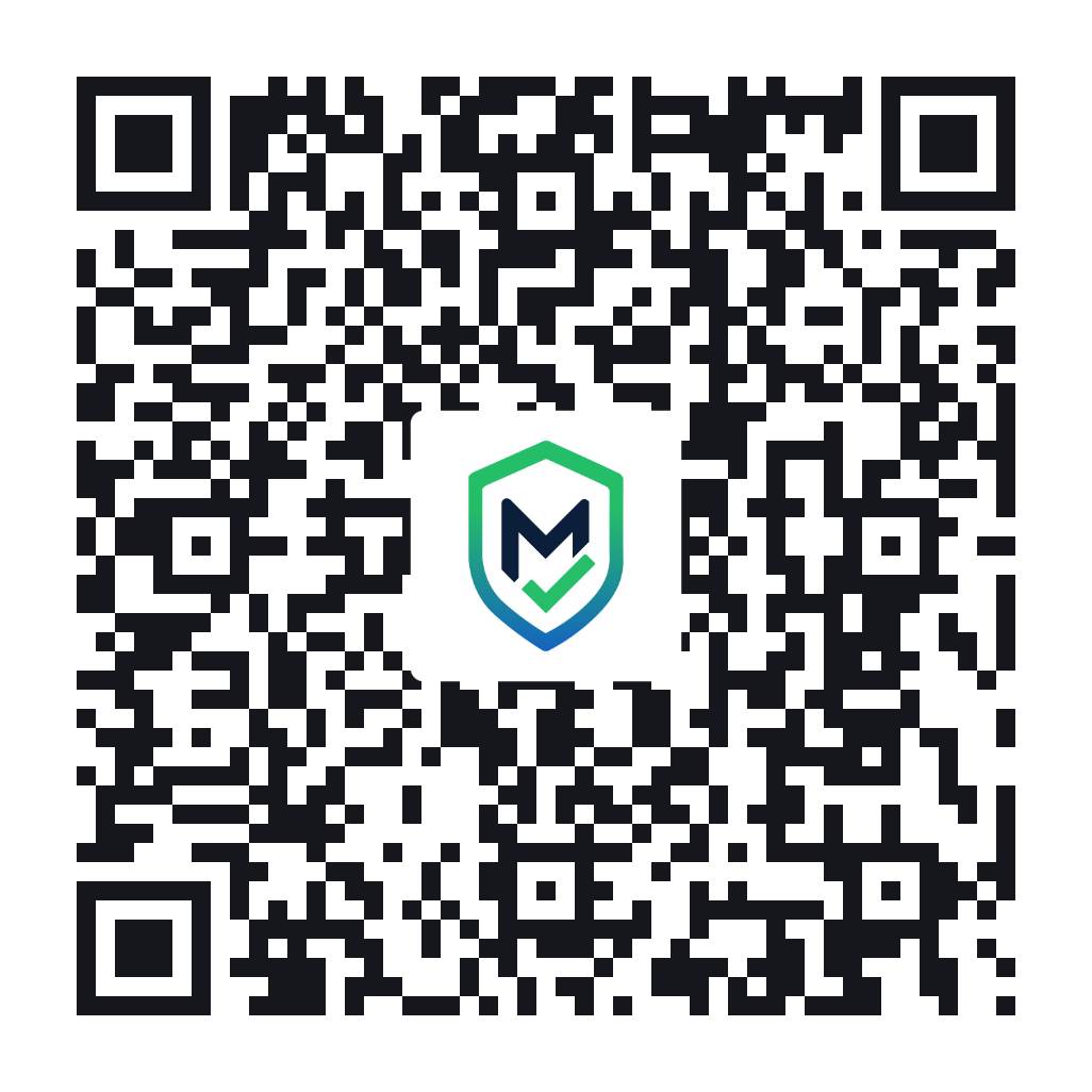QR code linking to this batch's public verification page