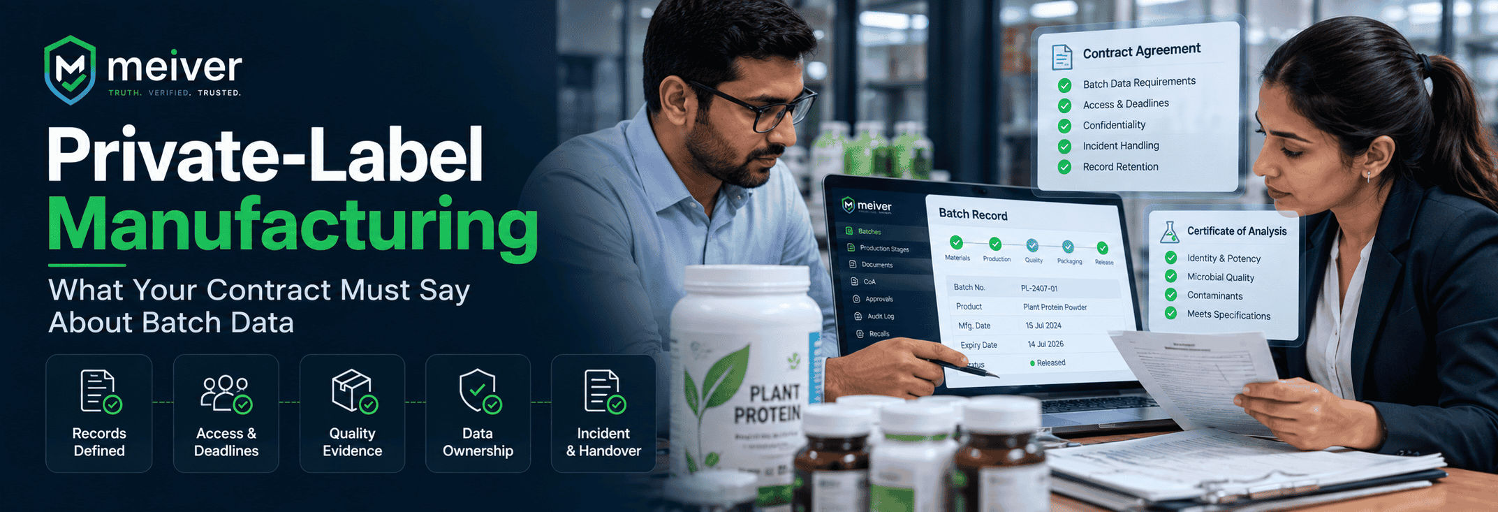 Food Labelling Definition Title: Private-Label Manufacturing: Contract Rules for Batch Data